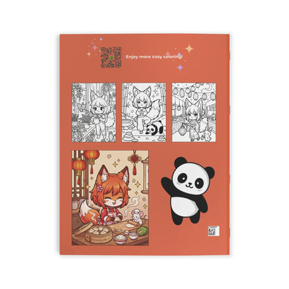 Cozy Coloring Book - Yuki the Fox: Magical Forest Friends